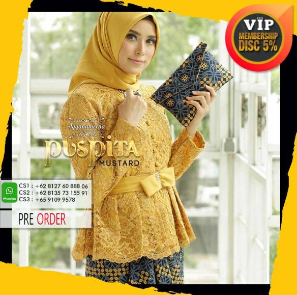 Model Kebaya 2019 Hijab Kebaya Muslim Ayyanameena Wa 08127 60